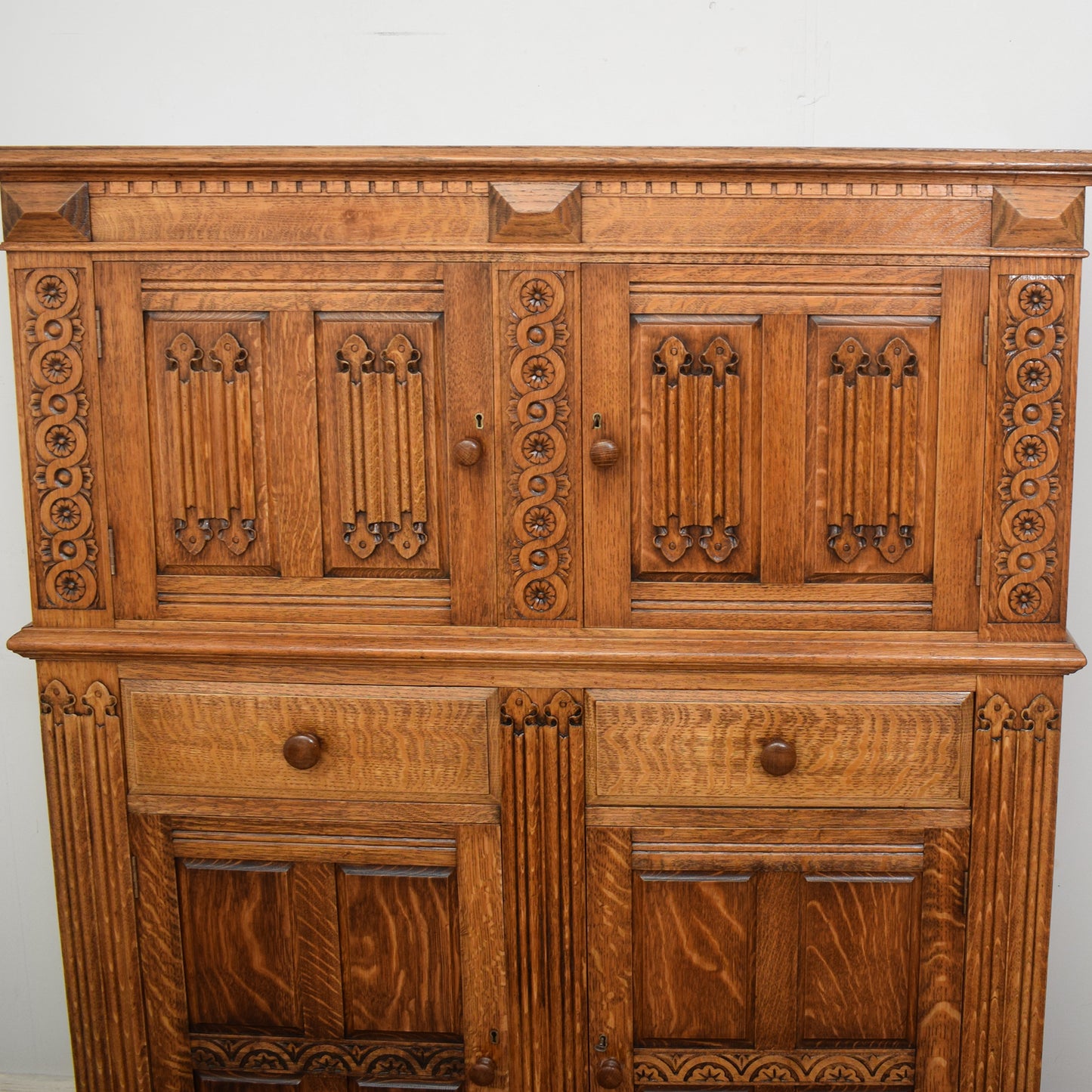 Restored Oak Cabinet