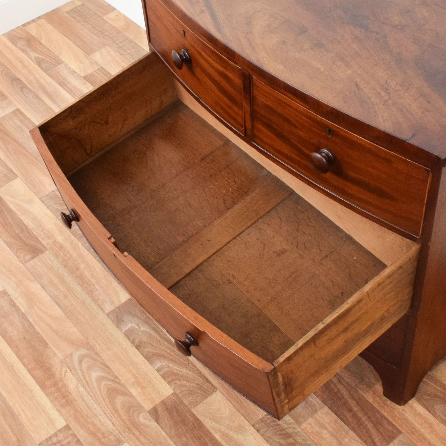 Rustic Mahogany Chest of Drawers