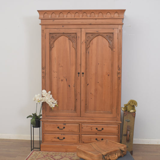 Pine Double Wardrobe