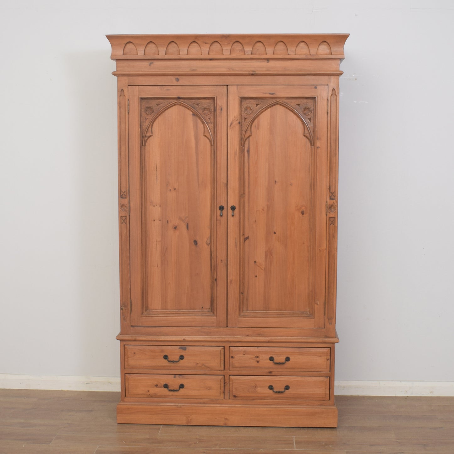 Pine Double Wardrobe
