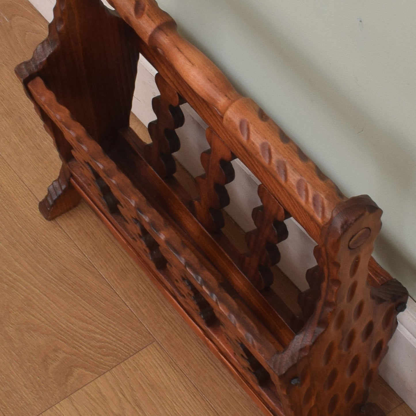 Rustic Magazine Rack