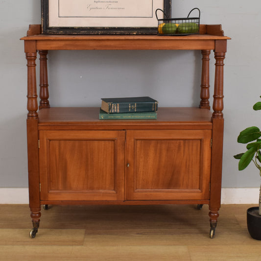 Mahogany Serving Trolley