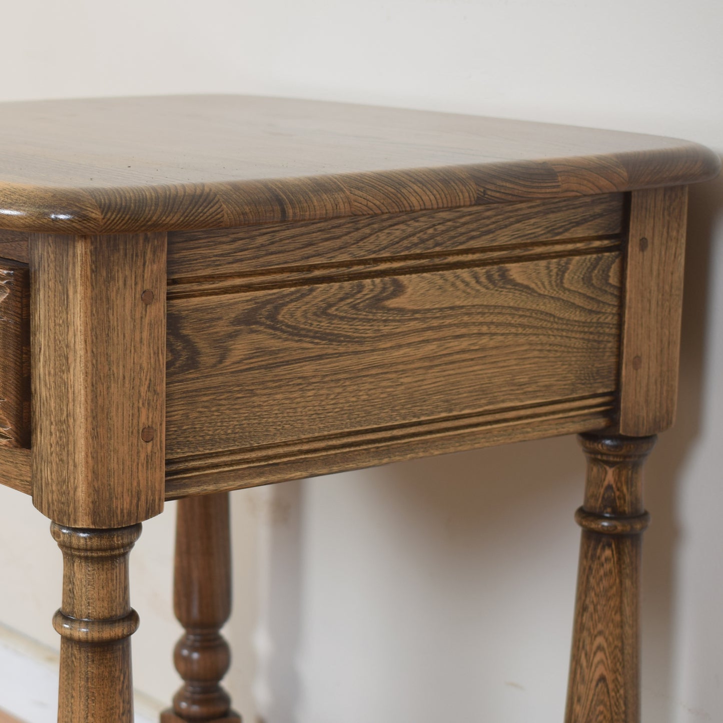 Ercol Side Table With Drawers