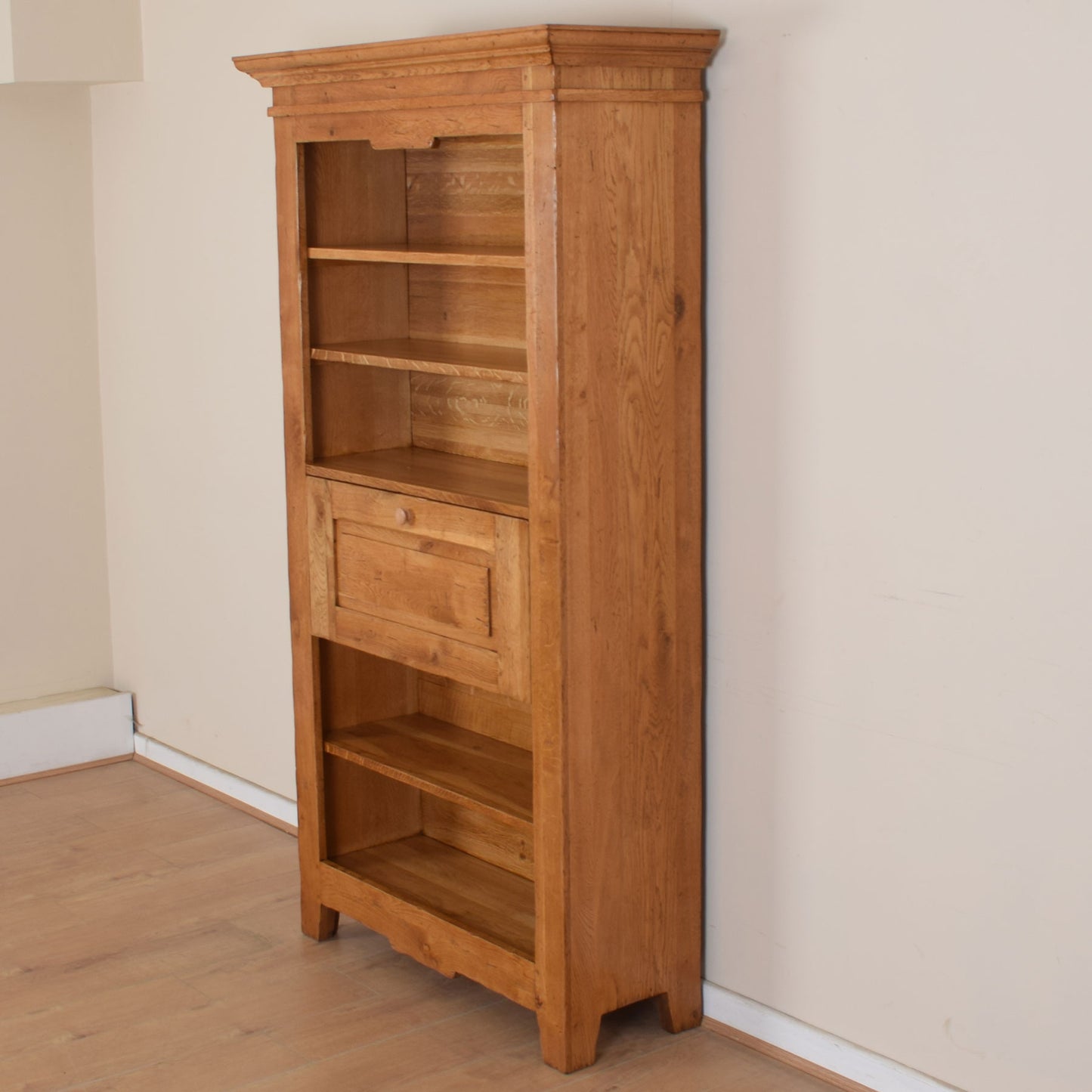 Solid Oak Bookcase