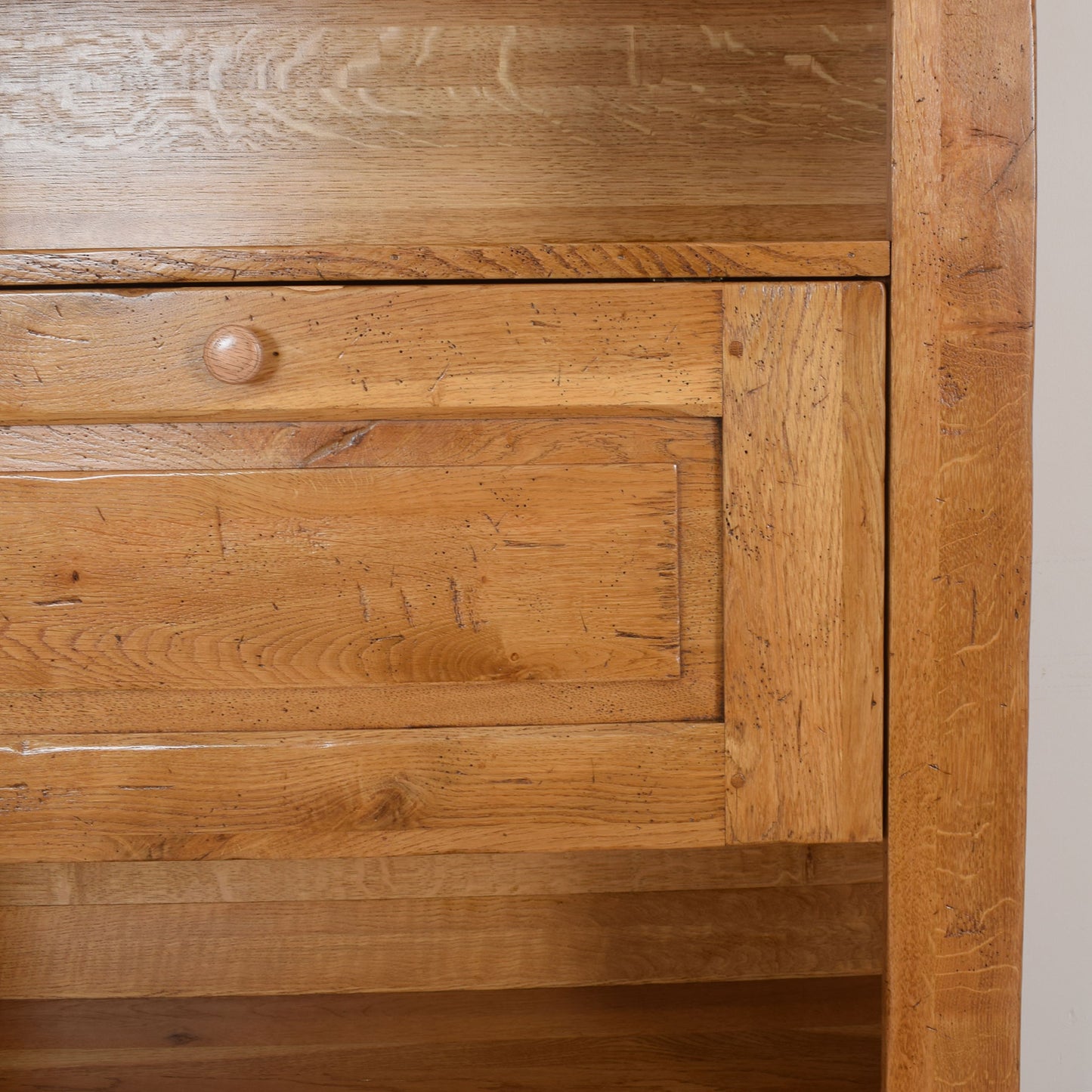 Solid Oak Bookcase