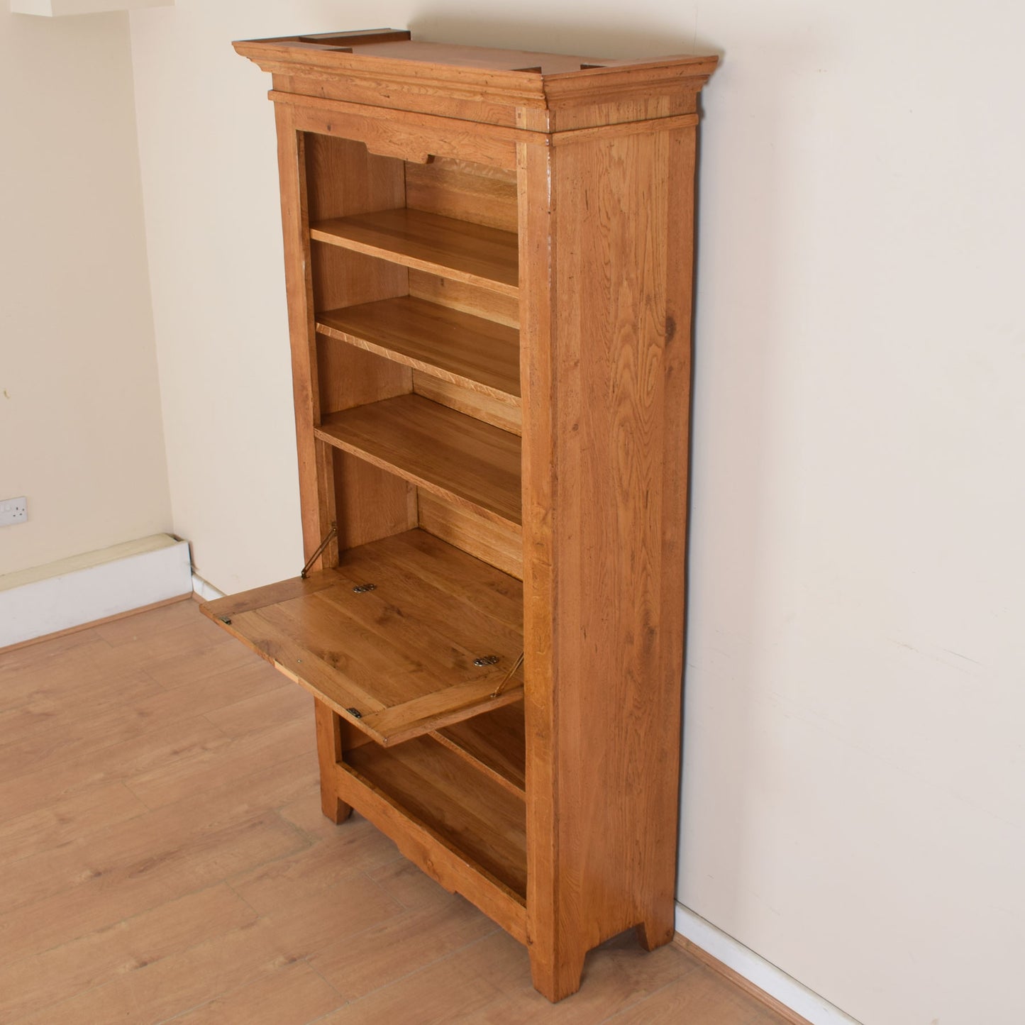 Solid Oak Bookcase