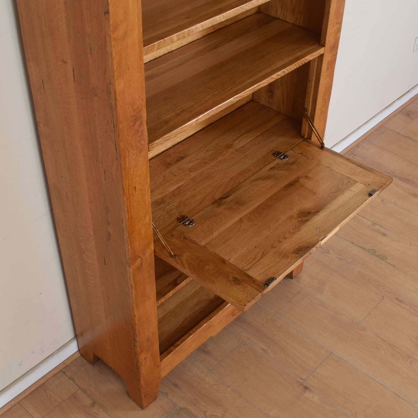 Solid Oak Bookcase