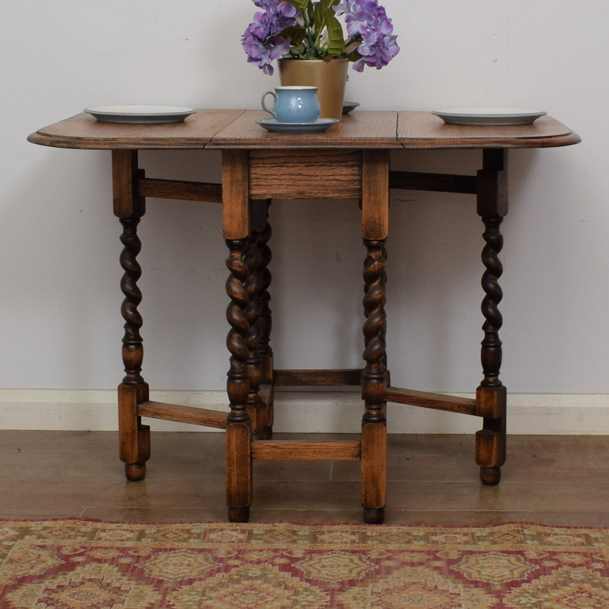 Oak Drop Leaf Table