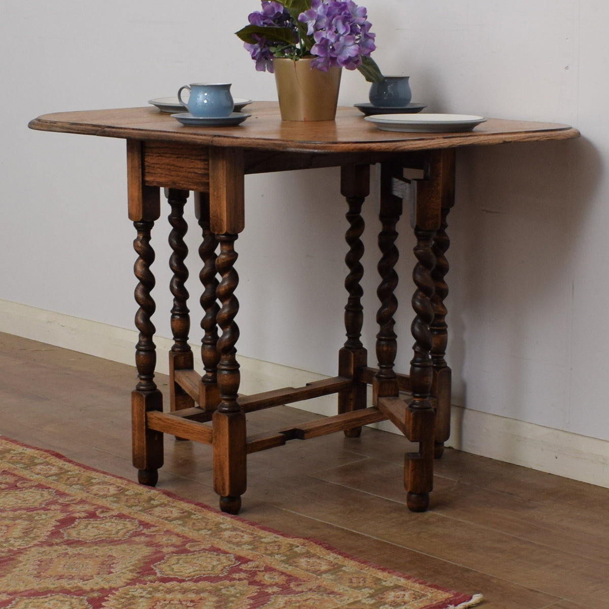 Oak Drop Leaf Table