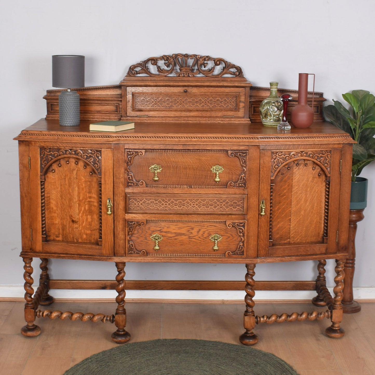 Vintage Barley Twist Sideboard