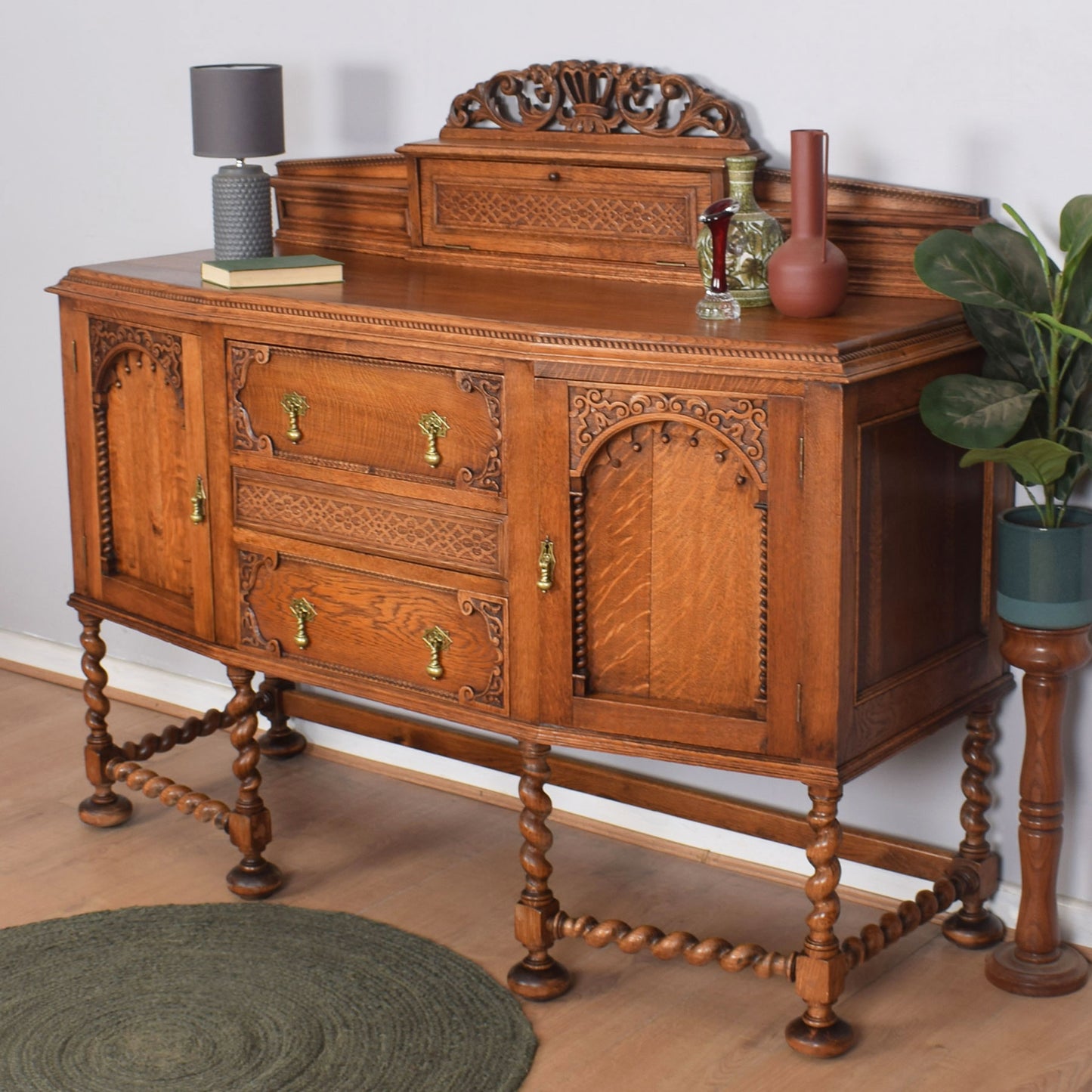 Vintage Barley Twist Sideboard