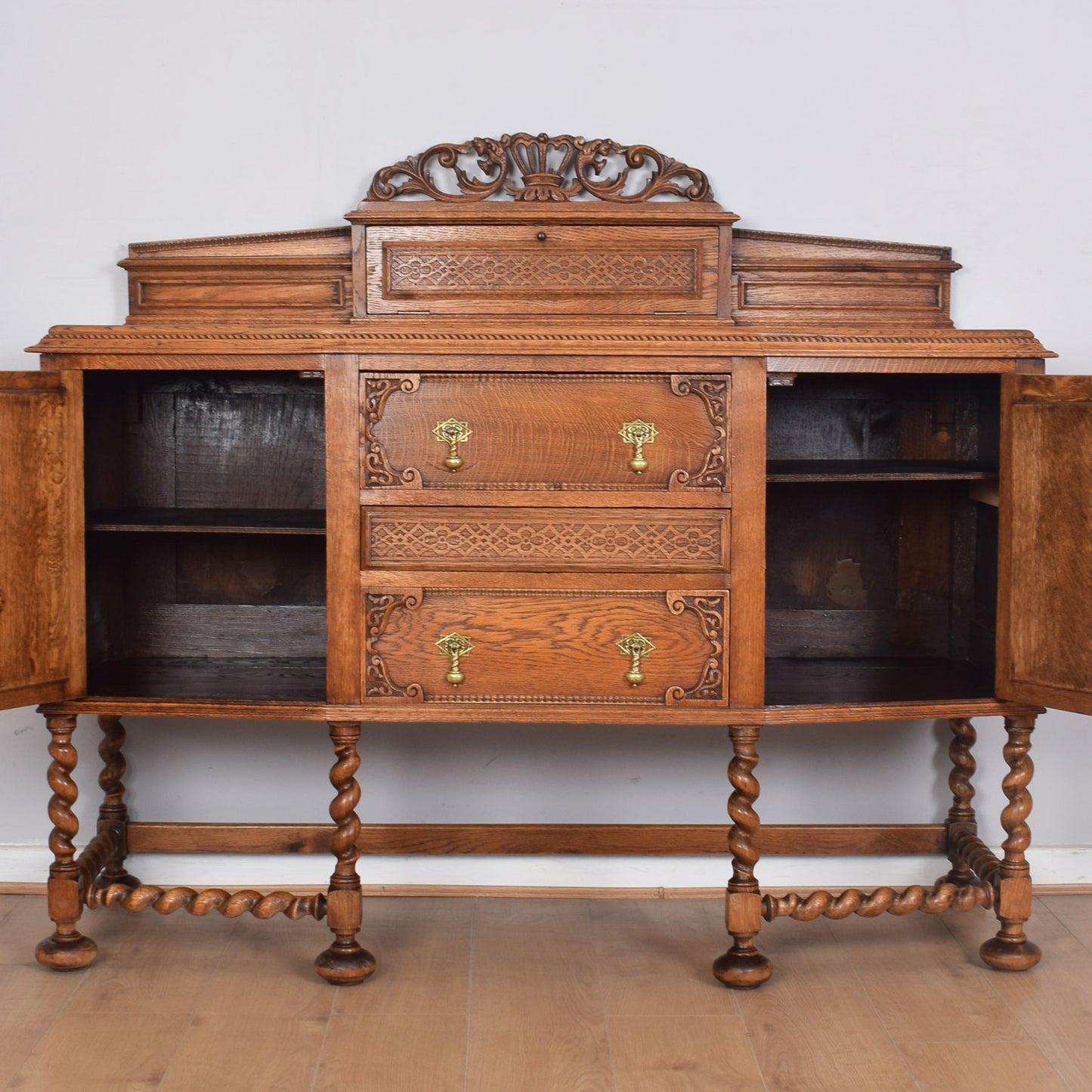 Vintage Barley Twist Sideboard