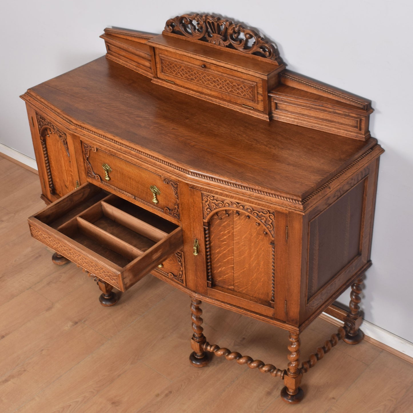 Vintage Barley Twist Sideboard