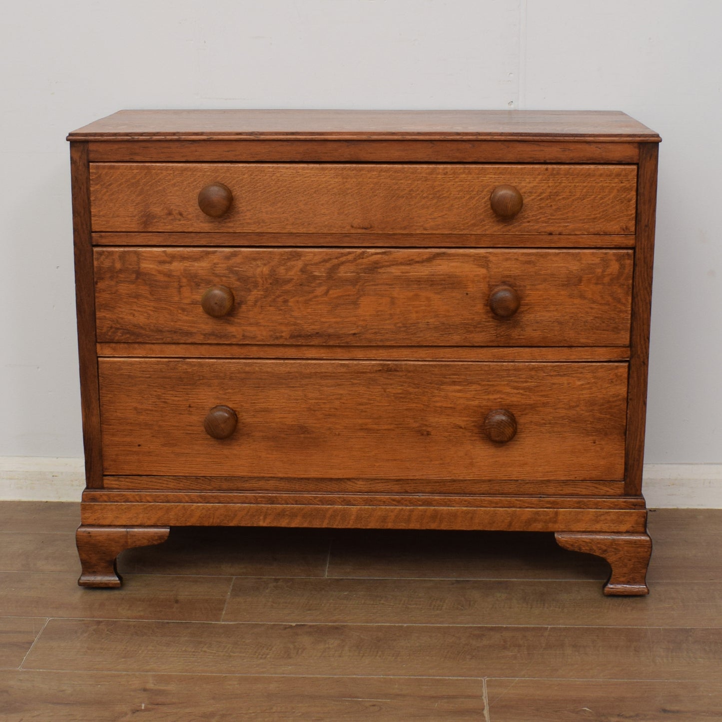 Restored Oak Chest of Drawers