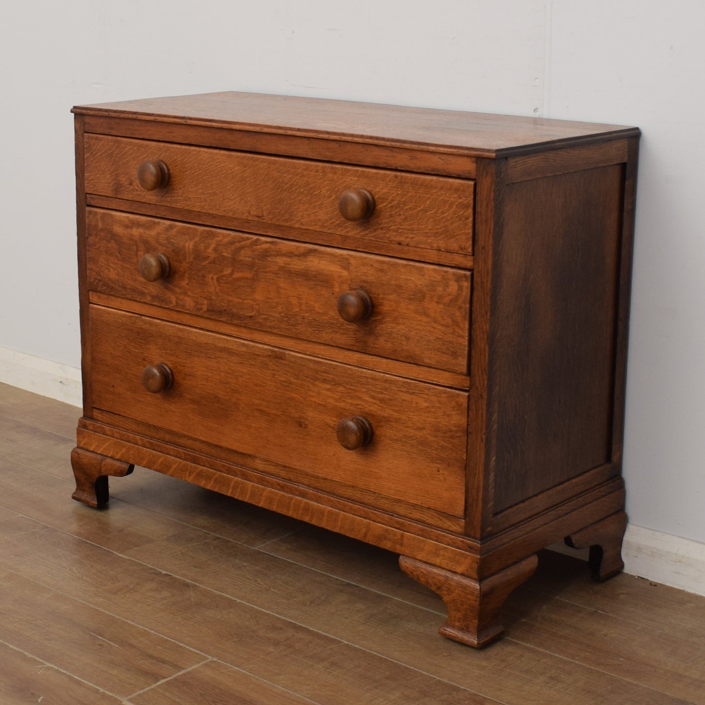 Restored Oak Chest of Drawers