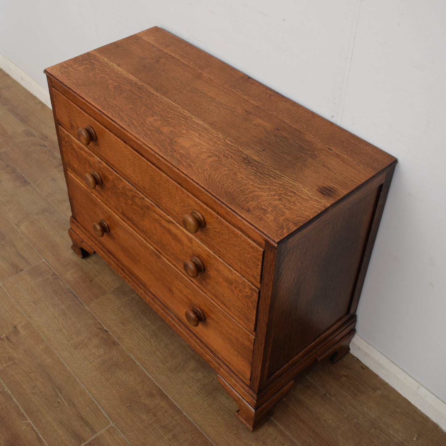 Restored Oak Chest of Drawers