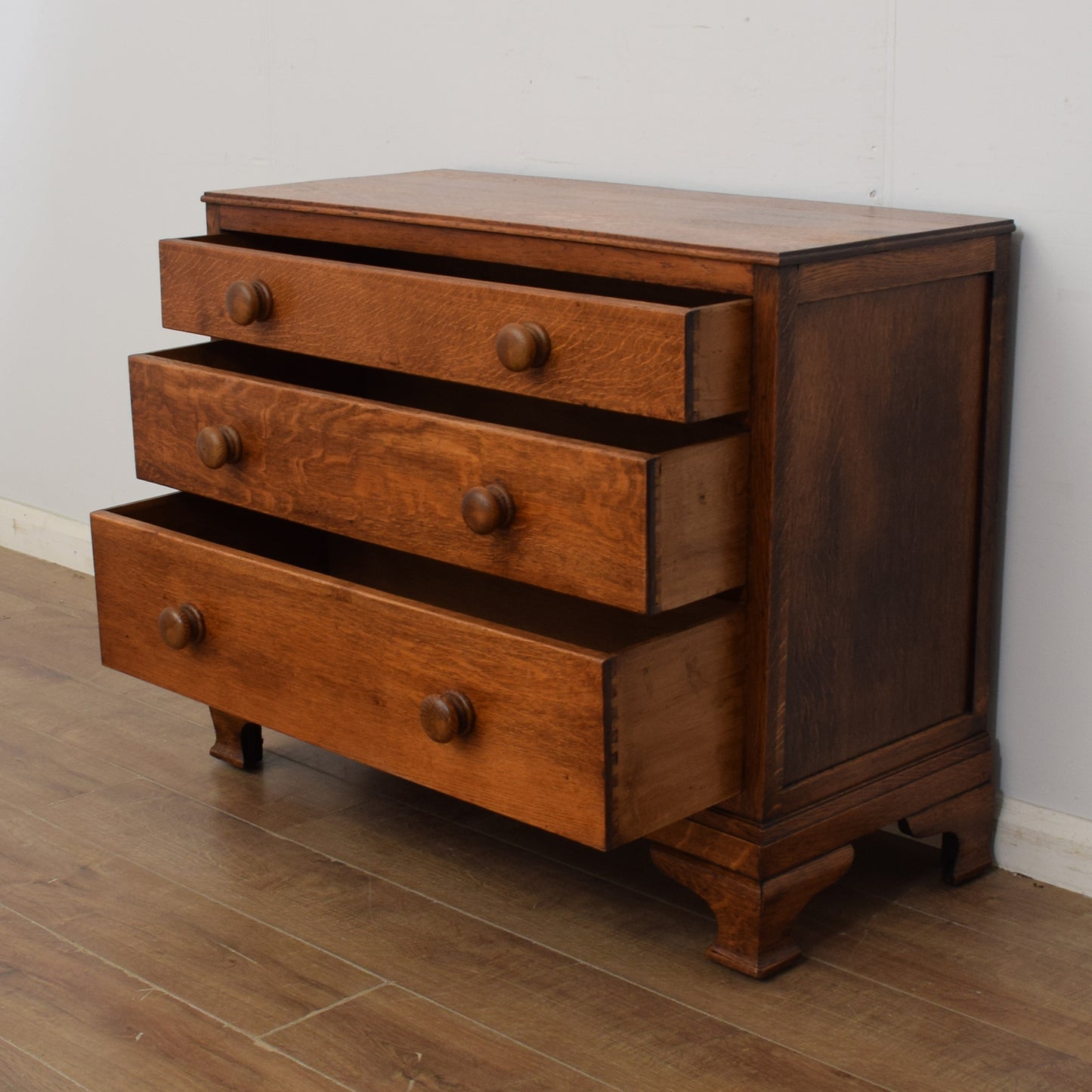 Restored Oak Chest of Drawers
