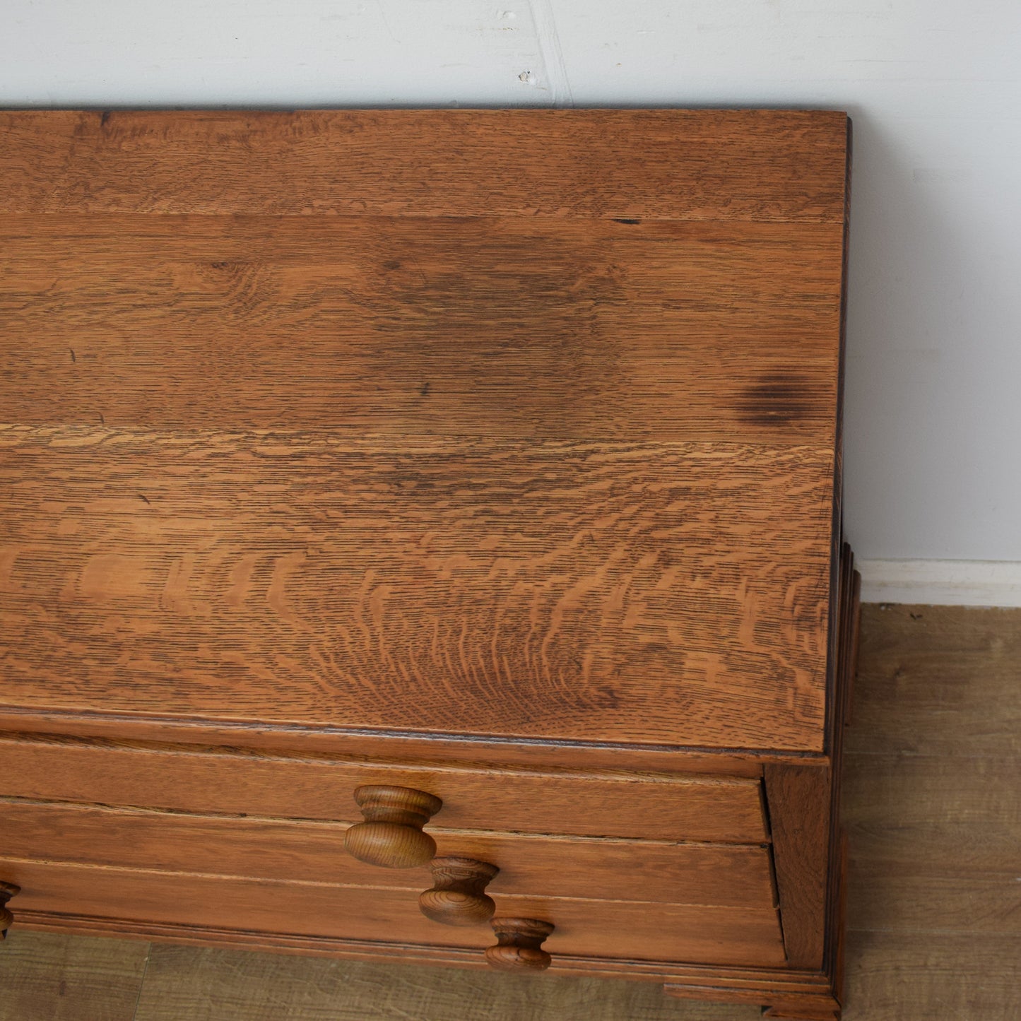 Restored Oak Chest of Drawers