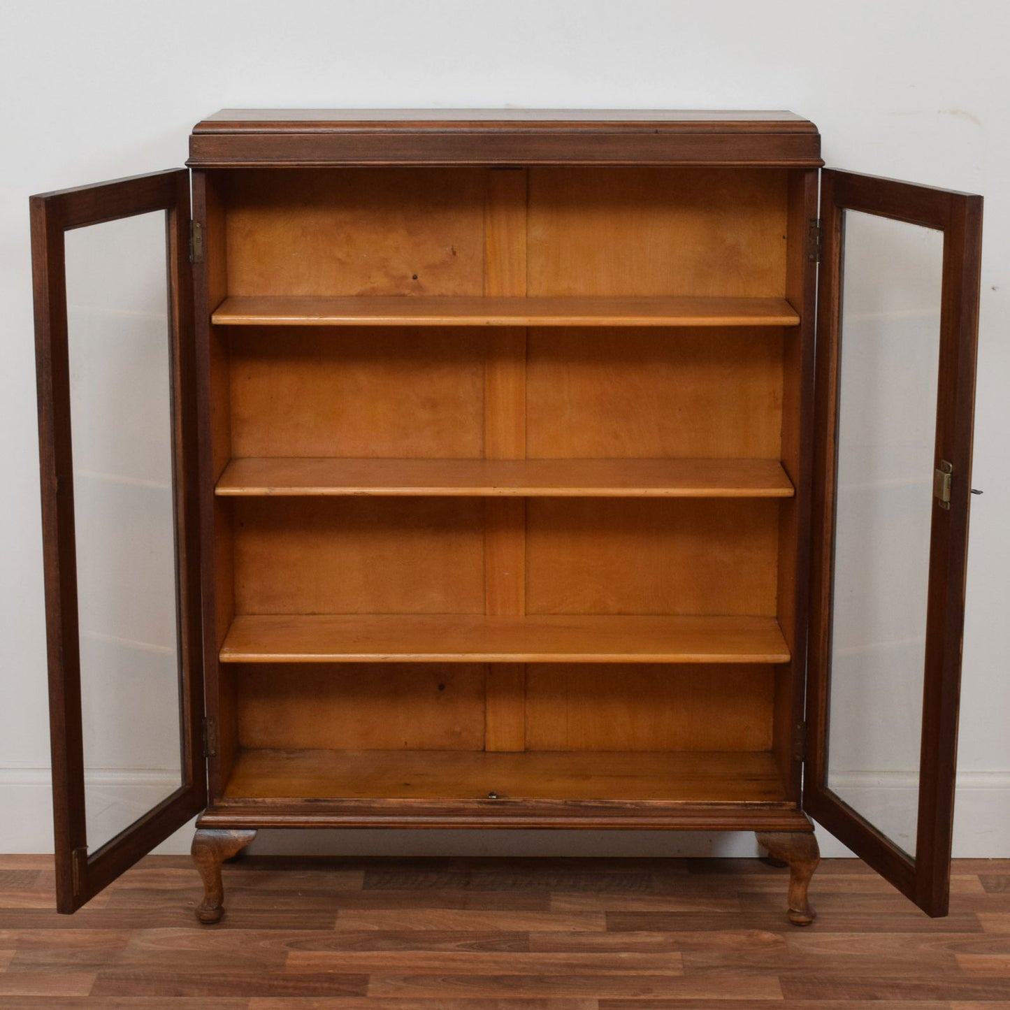 Glazed Mahogany Bookcase