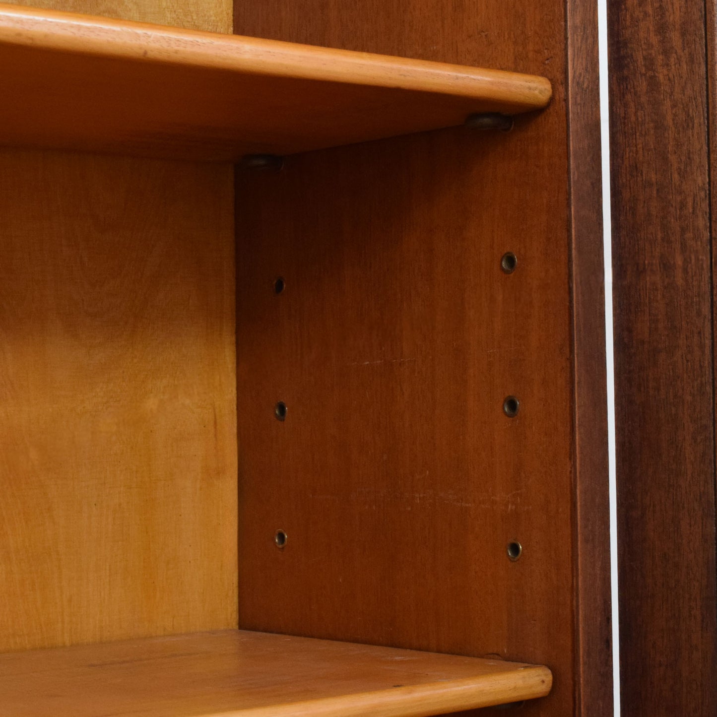 Glazed Mahogany Bookcase