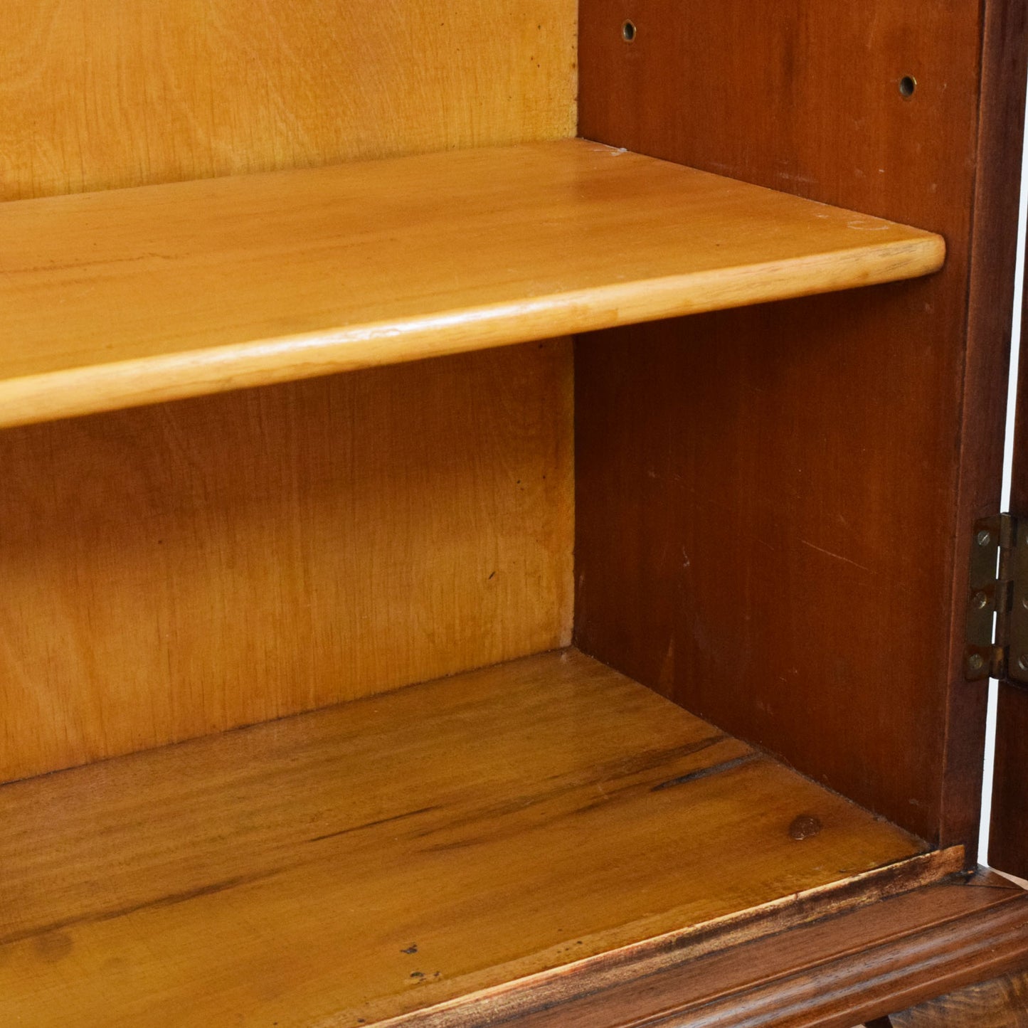 Glazed Mahogany Bookcase