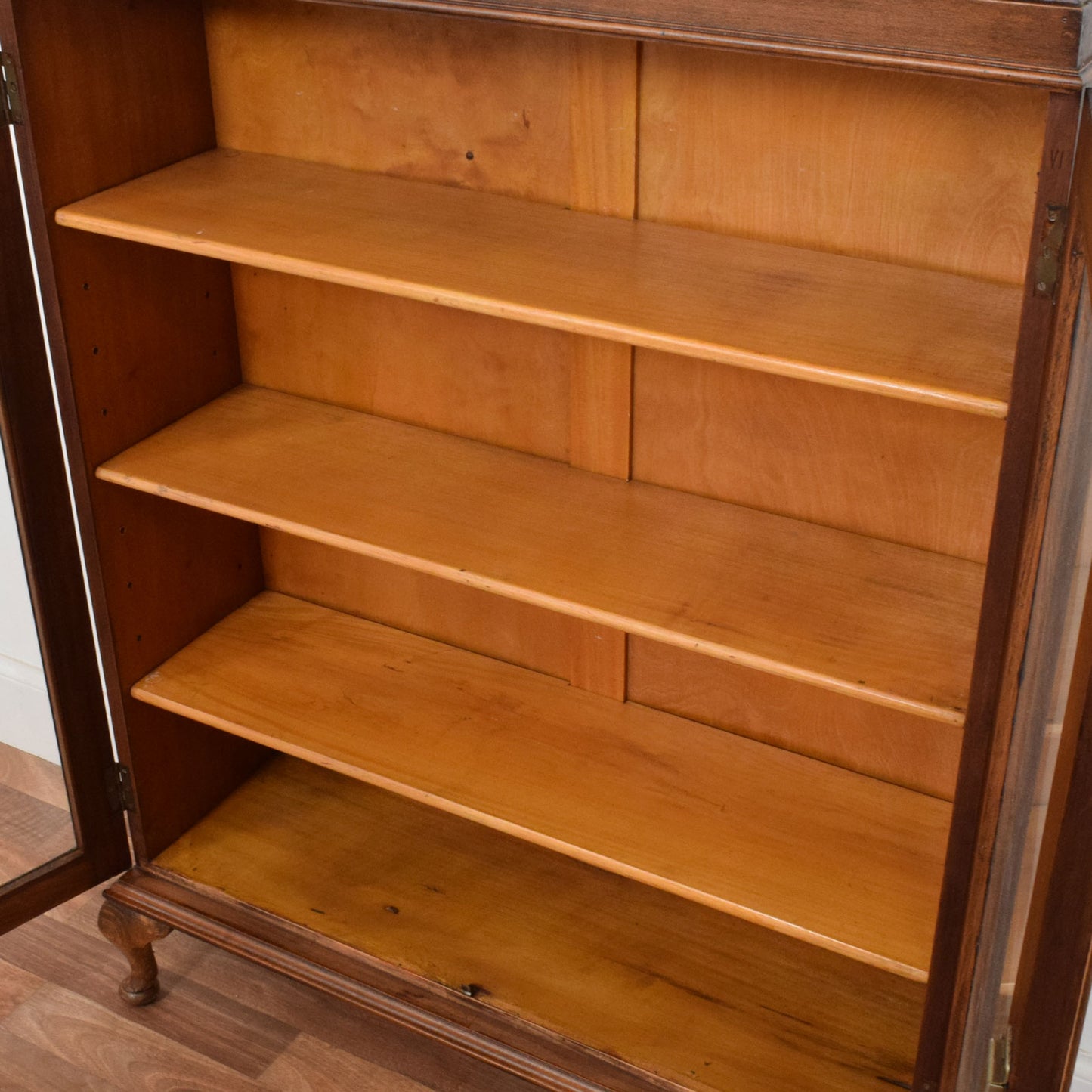 Glazed Mahogany Bookcase