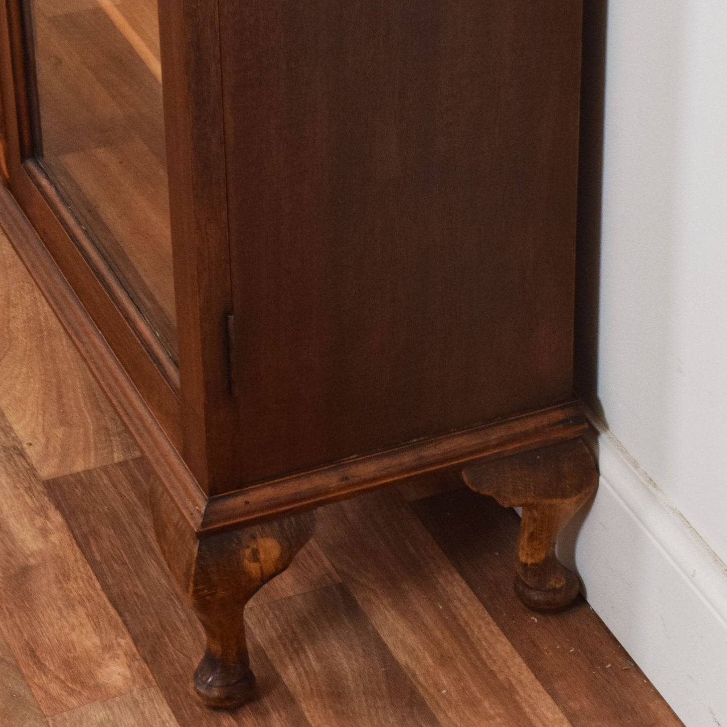 Glazed Mahogany Bookcase