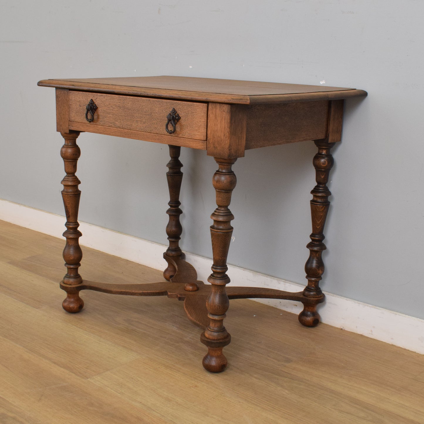 Restored Oak Side Table