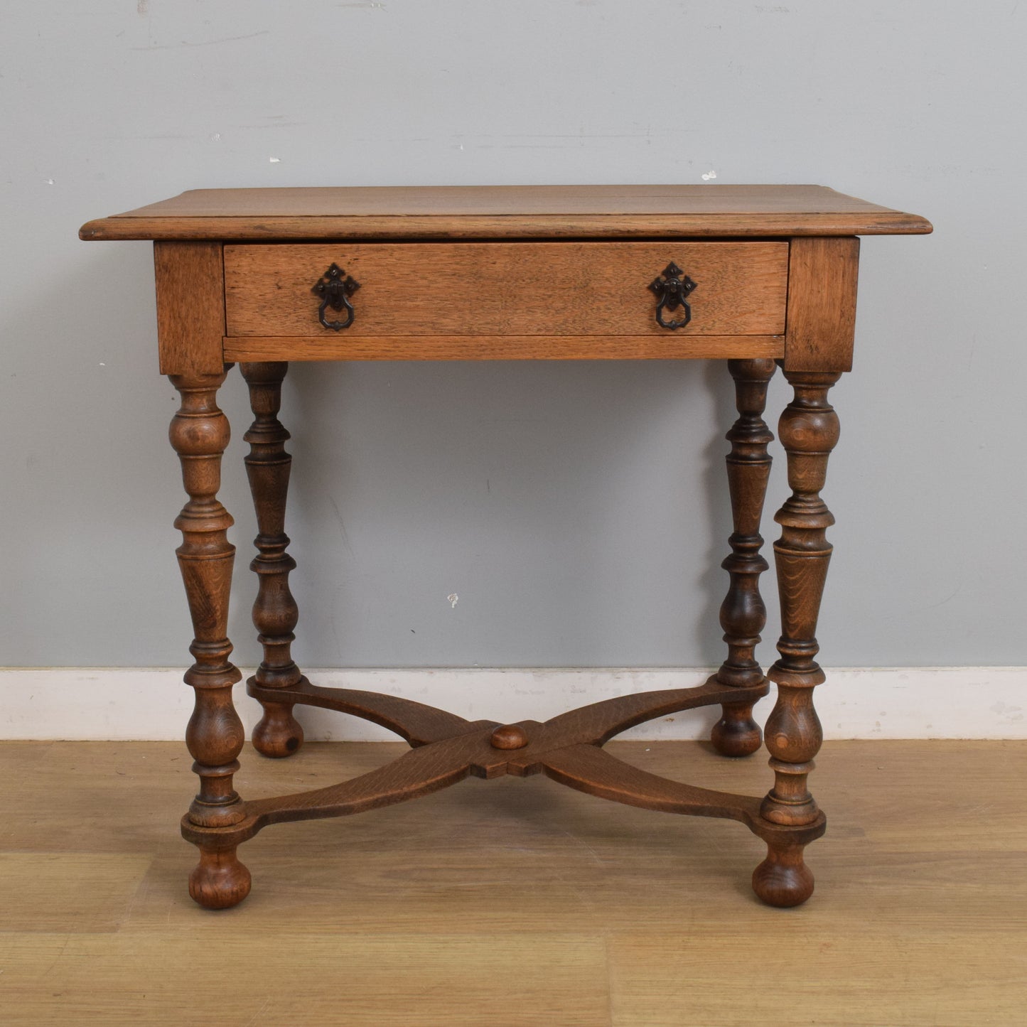 Restored Oak Side Table