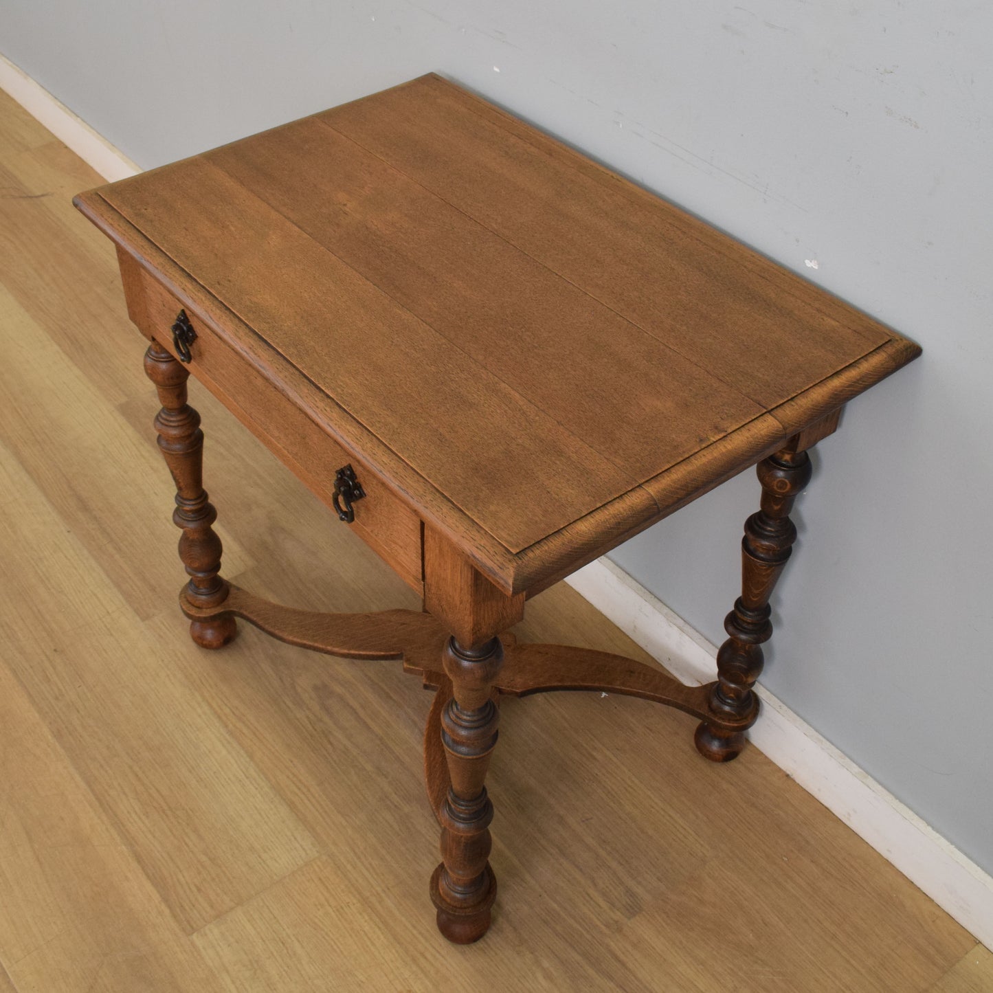 Restored Oak Side Table