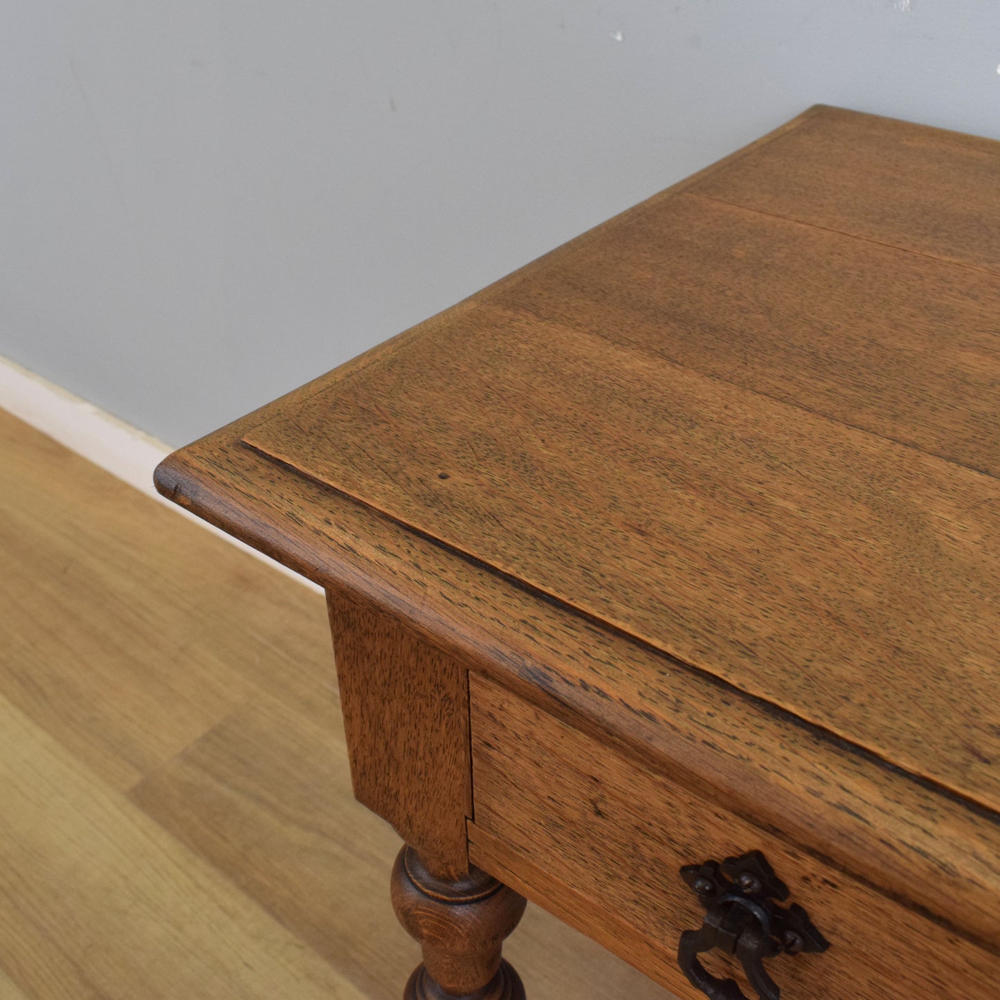 Restored Oak Side Table