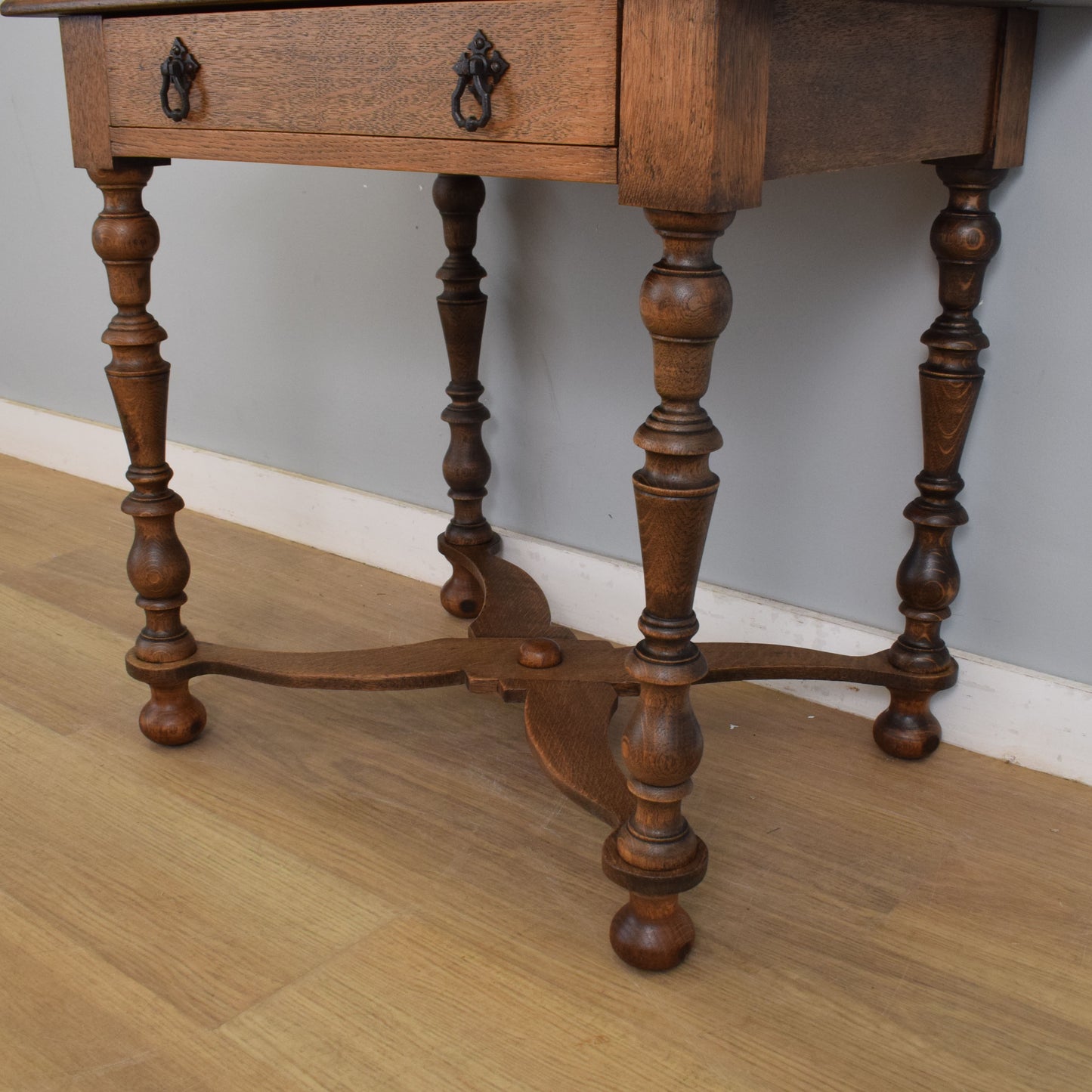 Restored Oak Side Table