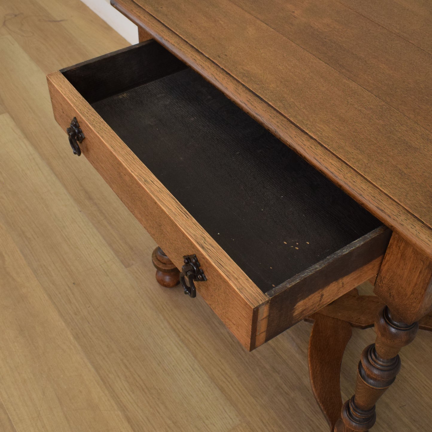 Restored Oak Side Table