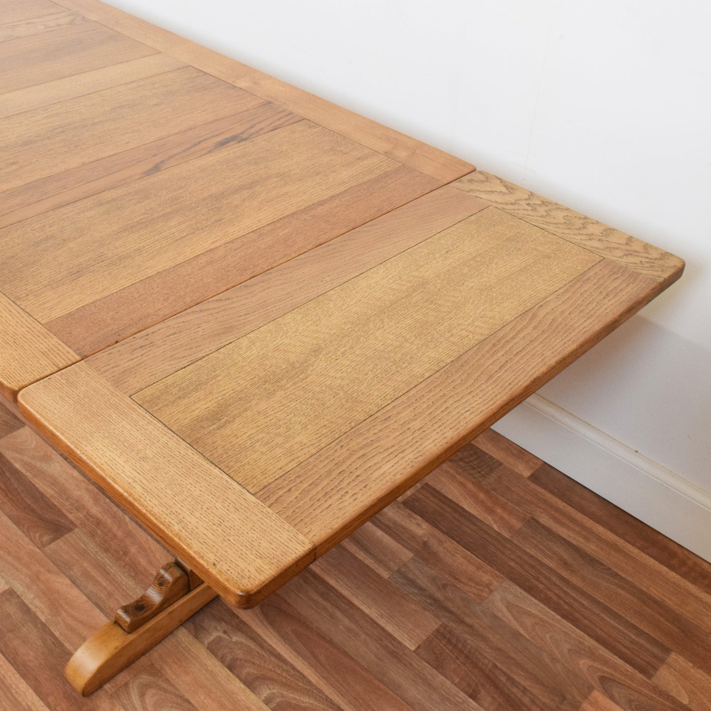 Draw Leaf Table and Six Chairs