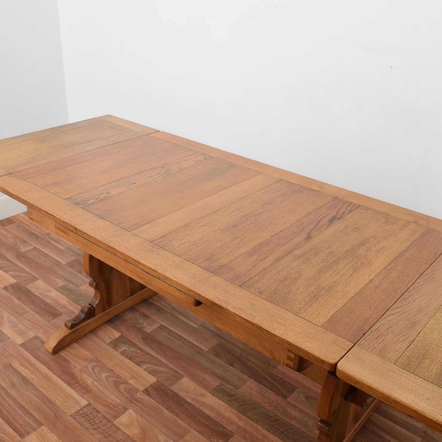 Draw Leaf Table and Six Chairs