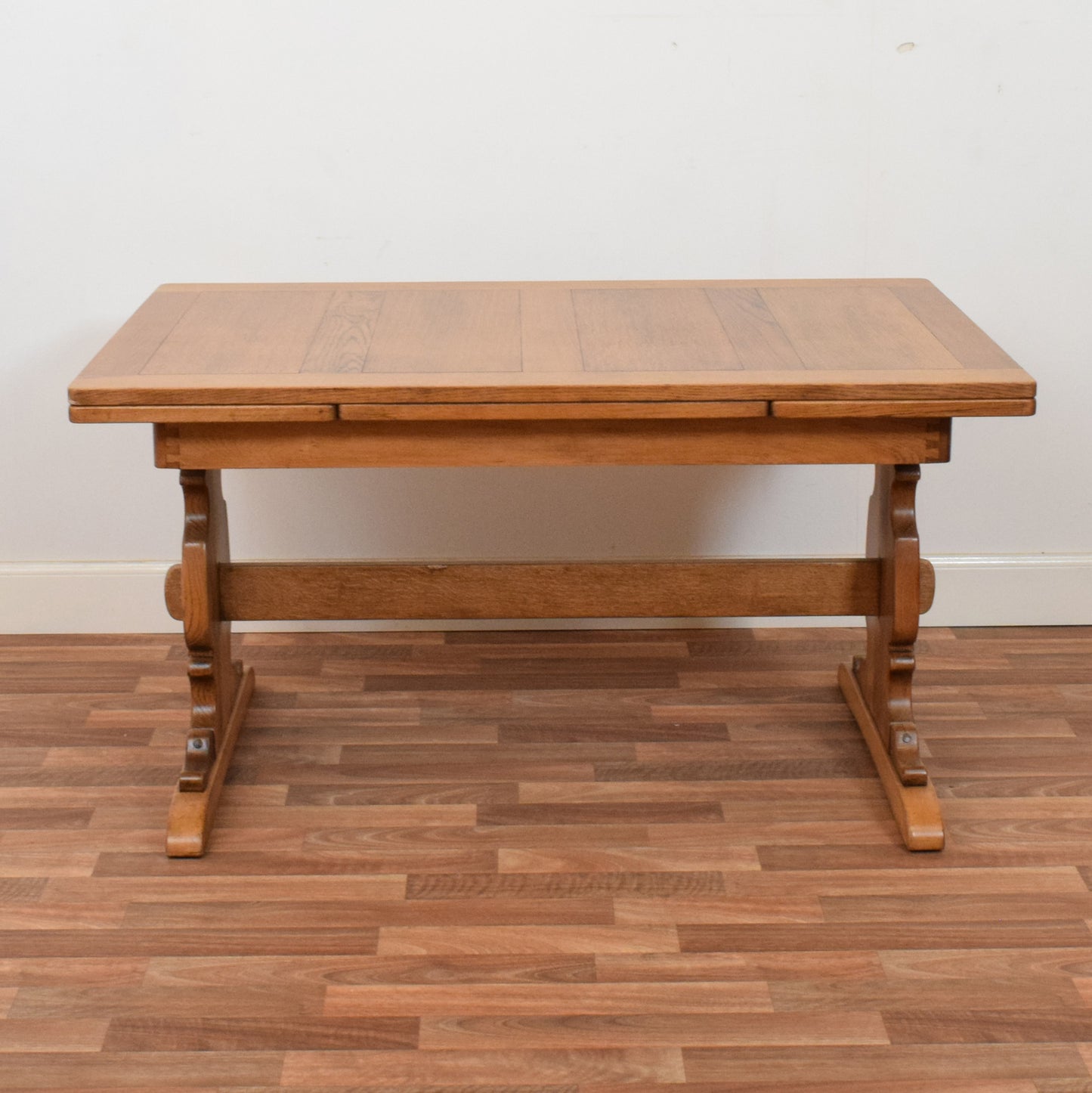 Draw Leaf Table and Six Chairs