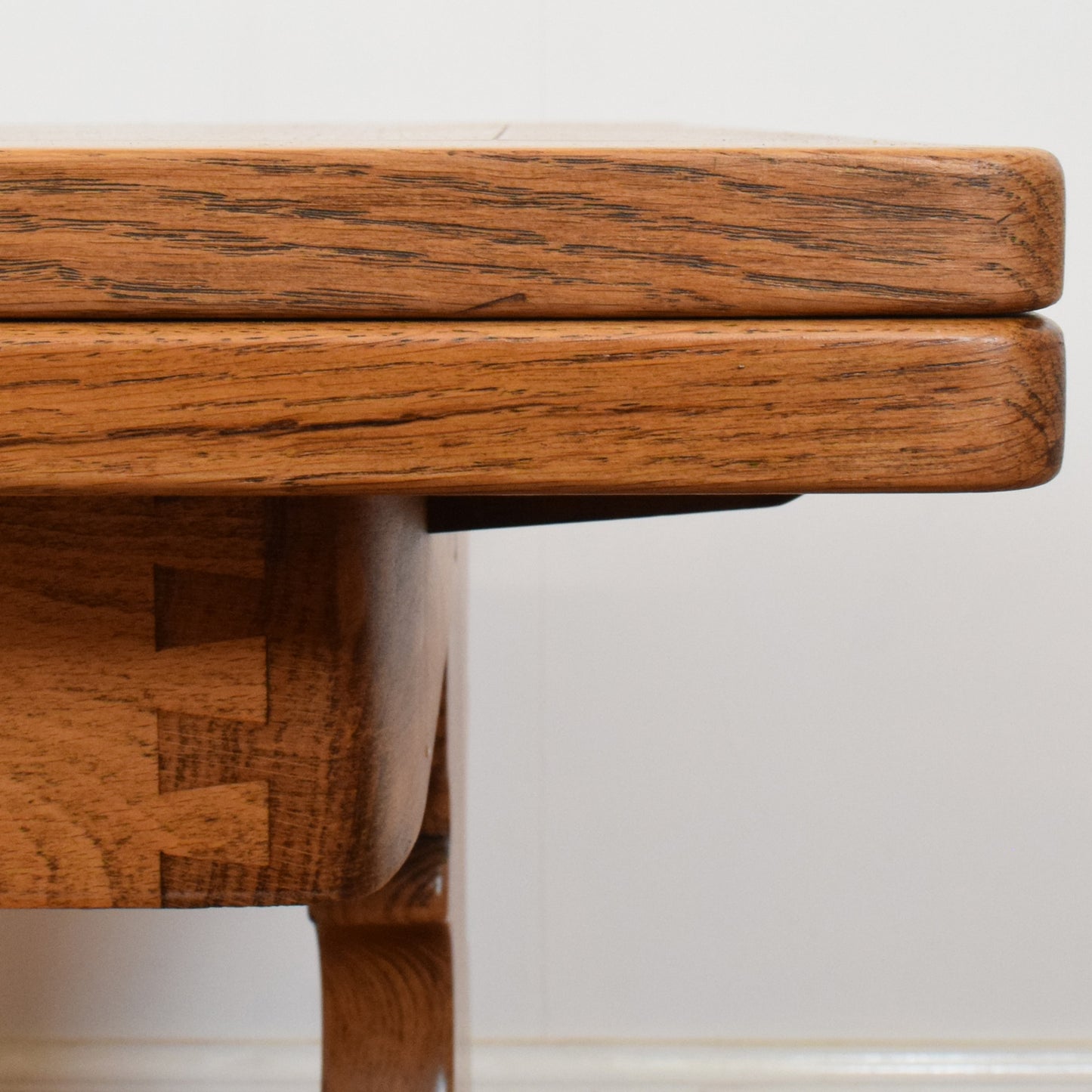 Draw Leaf Table and Six Chairs