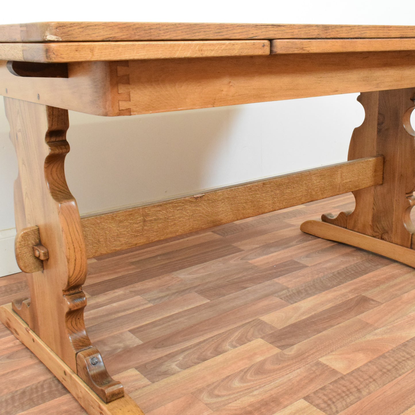 Draw Leaf Table and Six Chairs