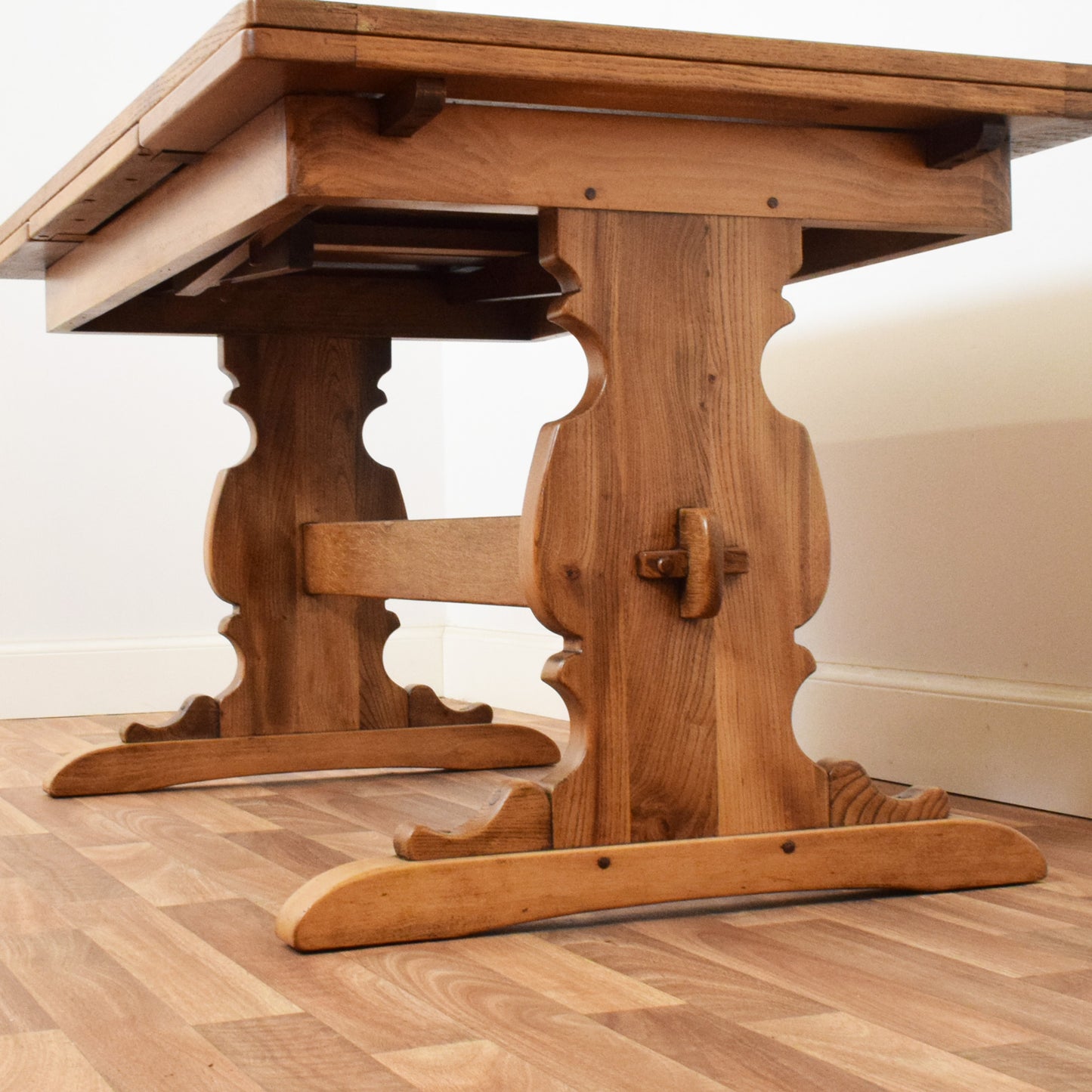 Draw Leaf Table and Six Chairs