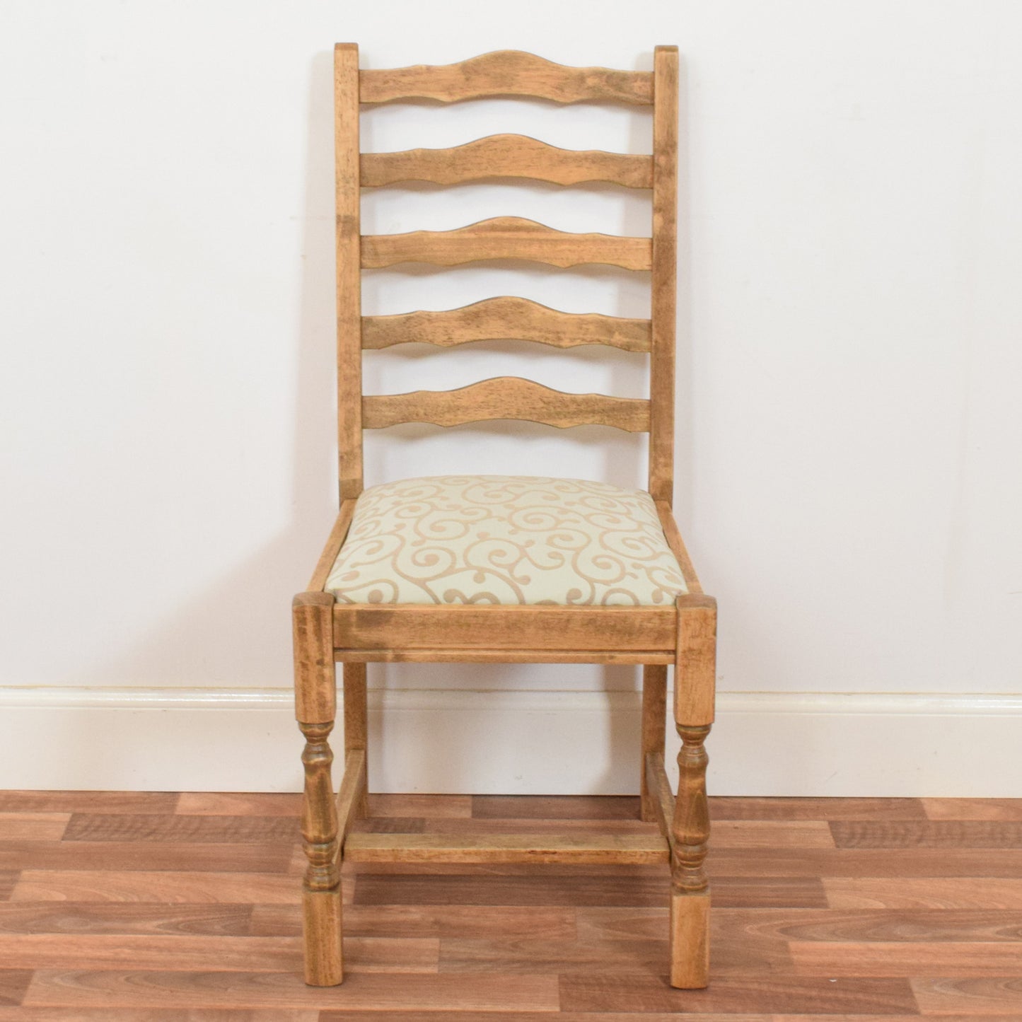 Draw Leaf Table and Six Chairs