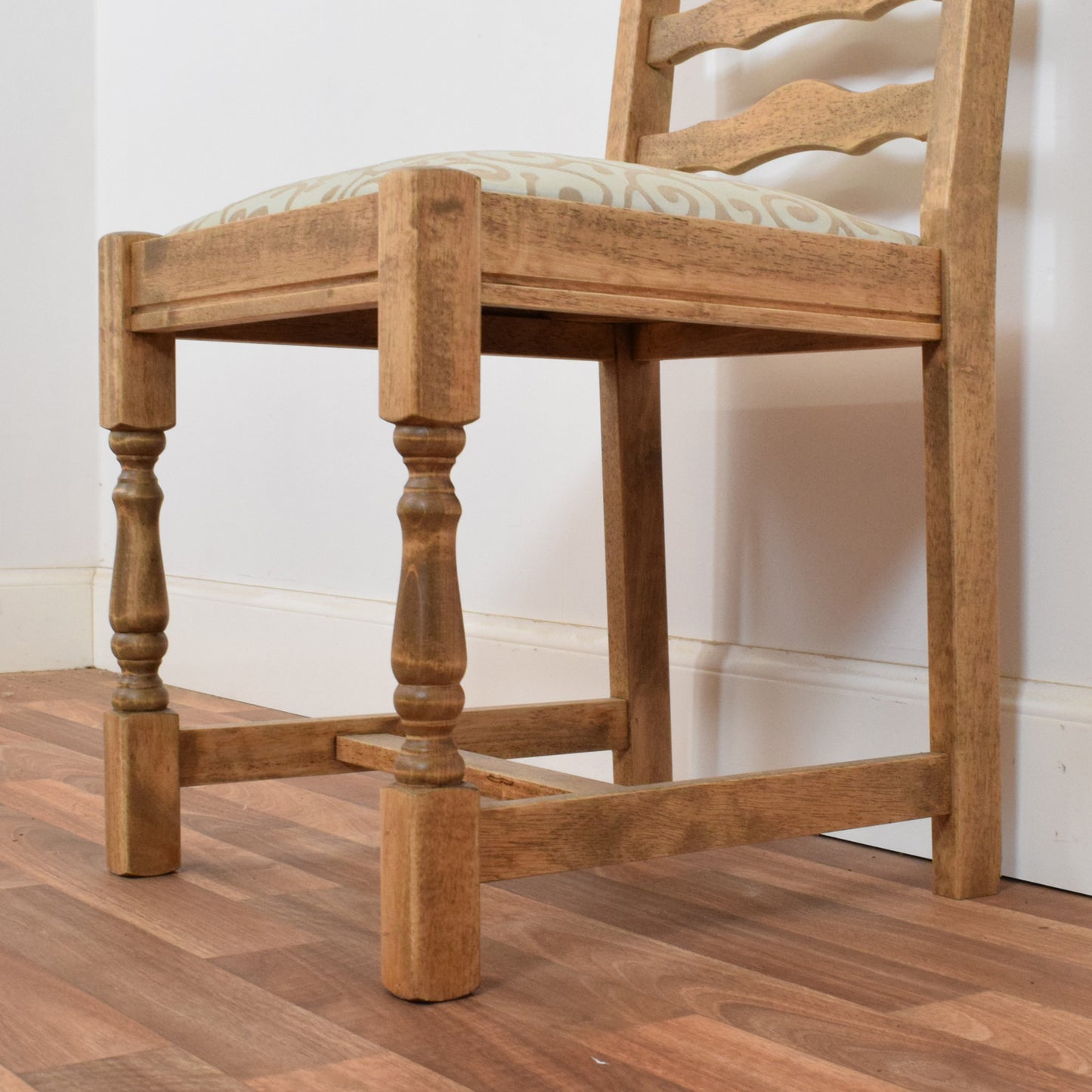 Draw Leaf Table and Six Chairs