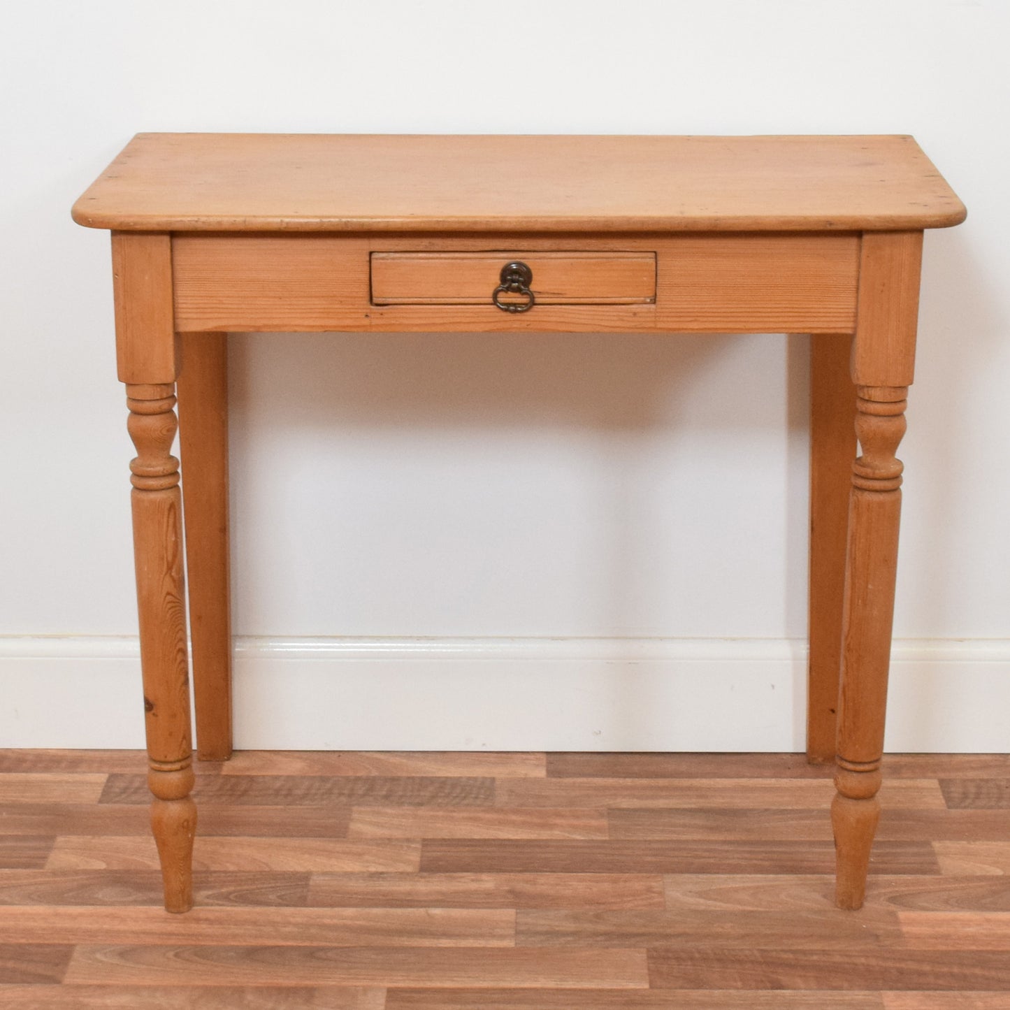 Rustic Pine Console Table