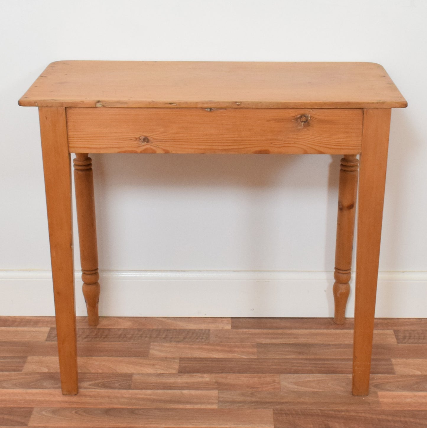 Rustic Pine Console Table