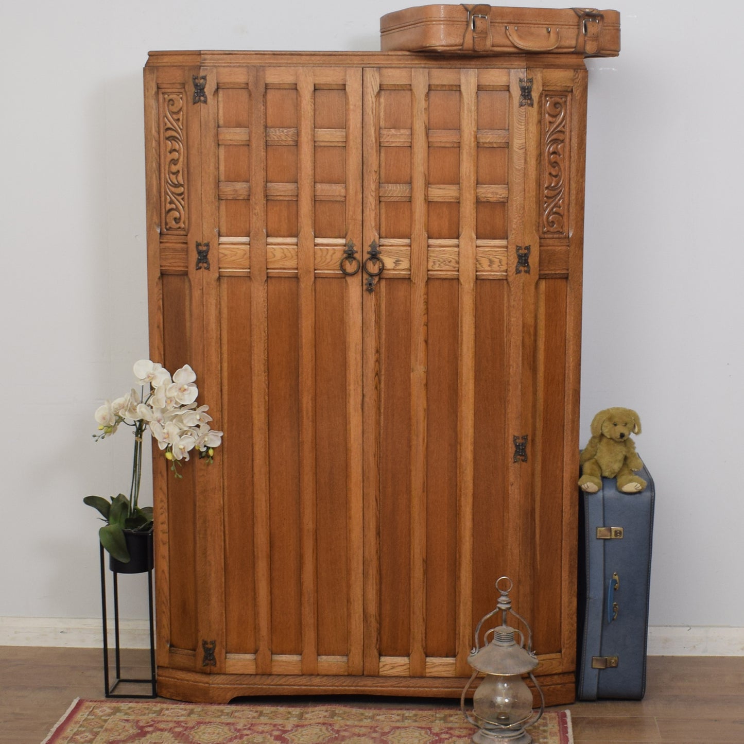 Restored Oak Wardrobe