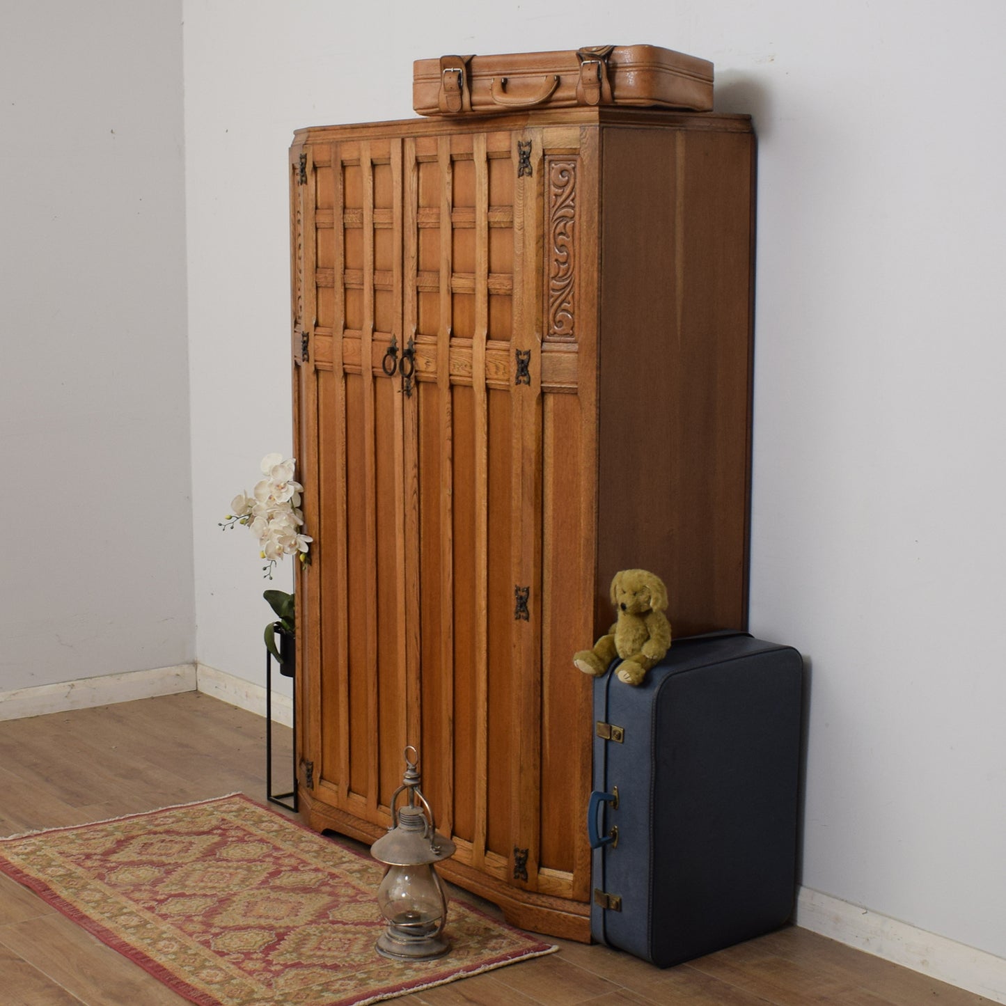 Restored Oak Wardrobe