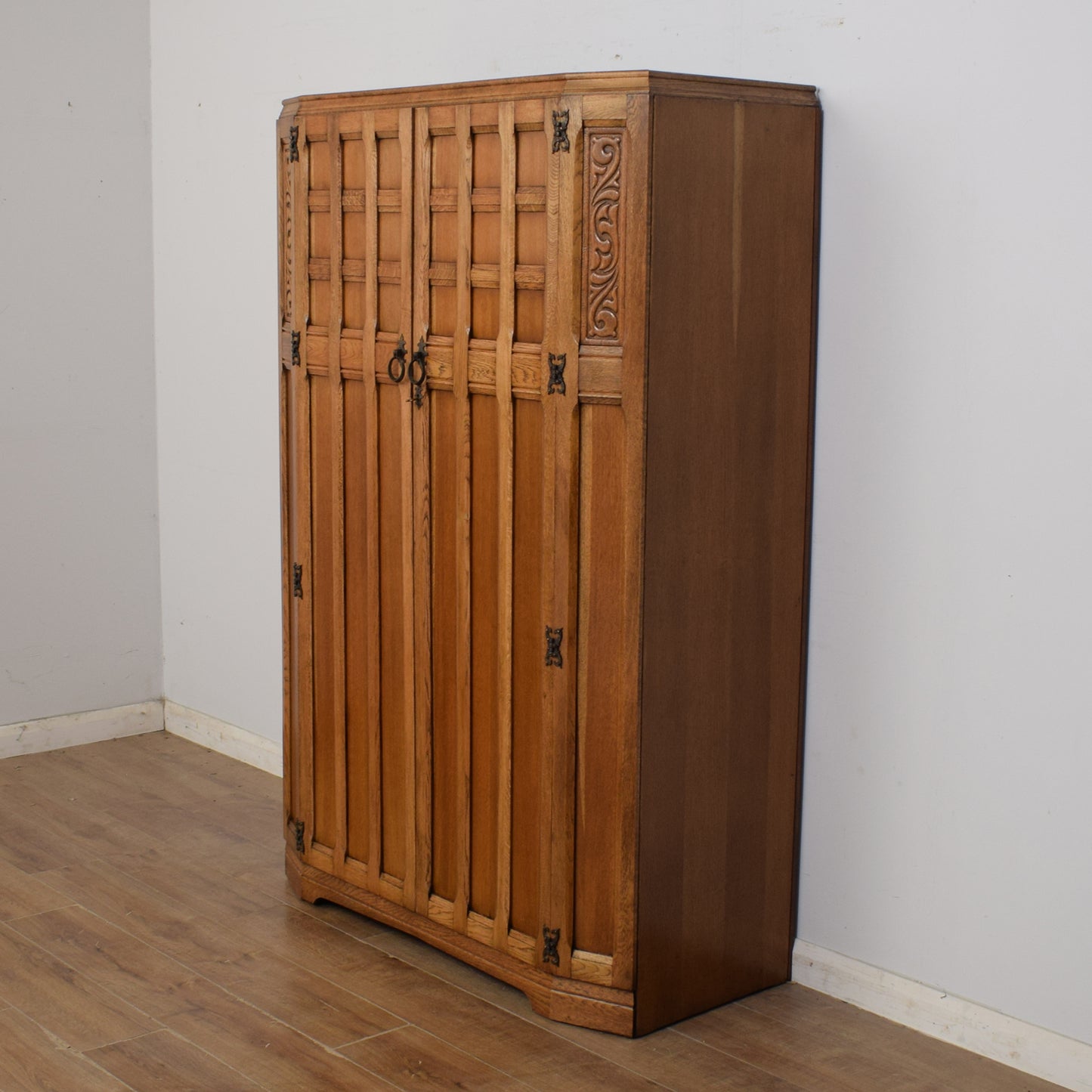Restored Oak Wardrobe