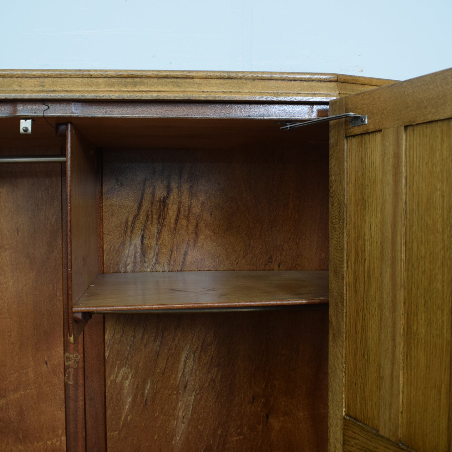 Restored Oak Wardrobe