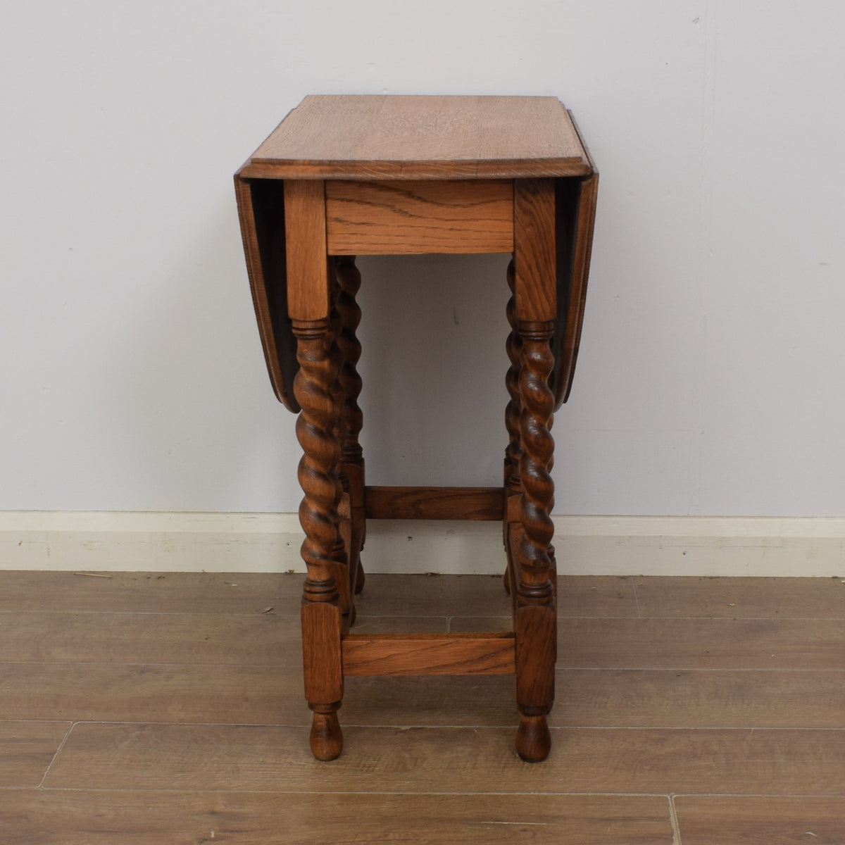 Barley-Twist Drop Leaf Table