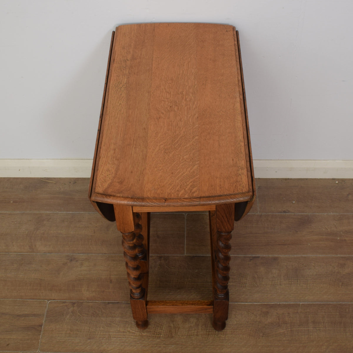 Barley-Twist Drop Leaf Table
