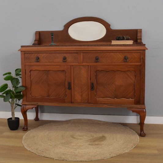 Mahogany Mirrored Sideboard